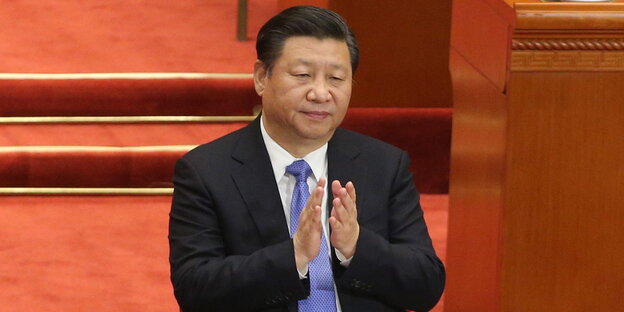 Porträt Xi Jinping Porträt Xi Jinping