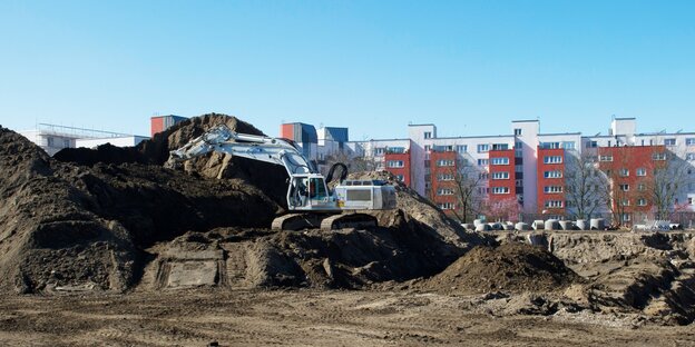 Baustelle am Mauerpark Baustelle am Mauerpark