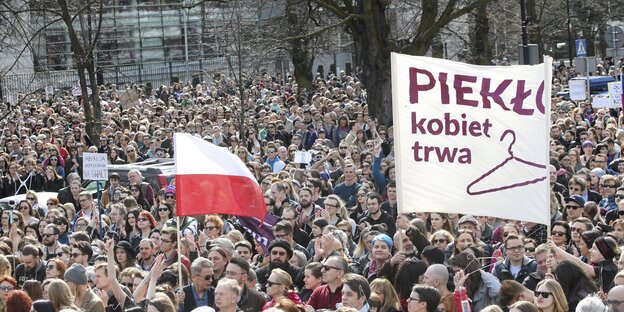 Große Demonstration