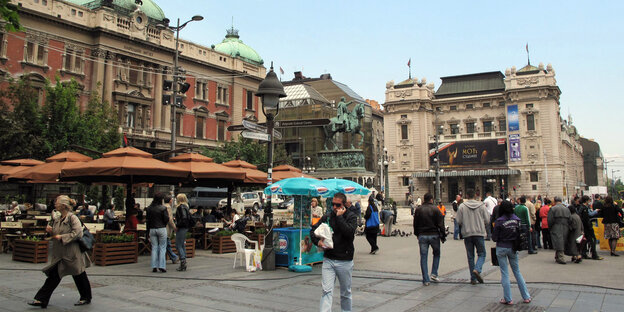 Innenstadt von Belgrad Innenstadt von Belgrad