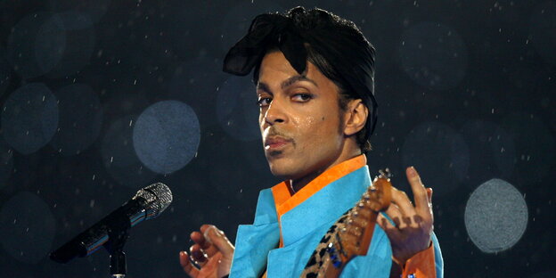 Prince in einer Nahaufnahme Prince in einer Nahaufnahme