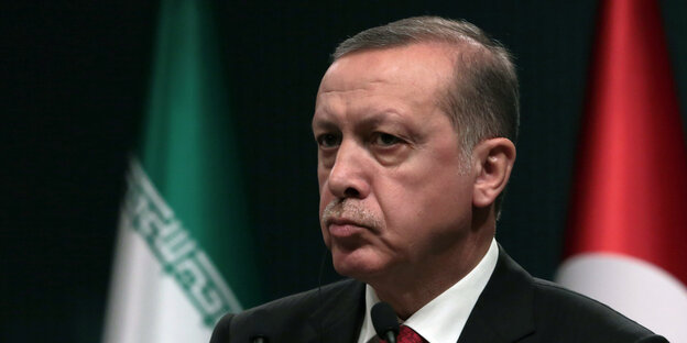 Porträt Erdogan Porträt Erdogan
