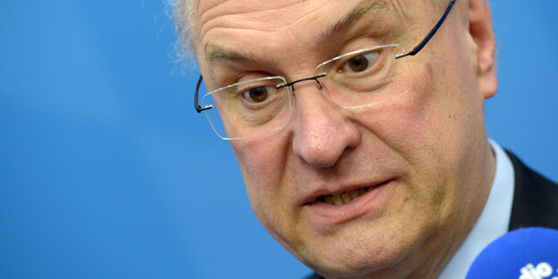 Joachim Herrmann Nahaufnahme Joachim Herrmann Nahaufnahme