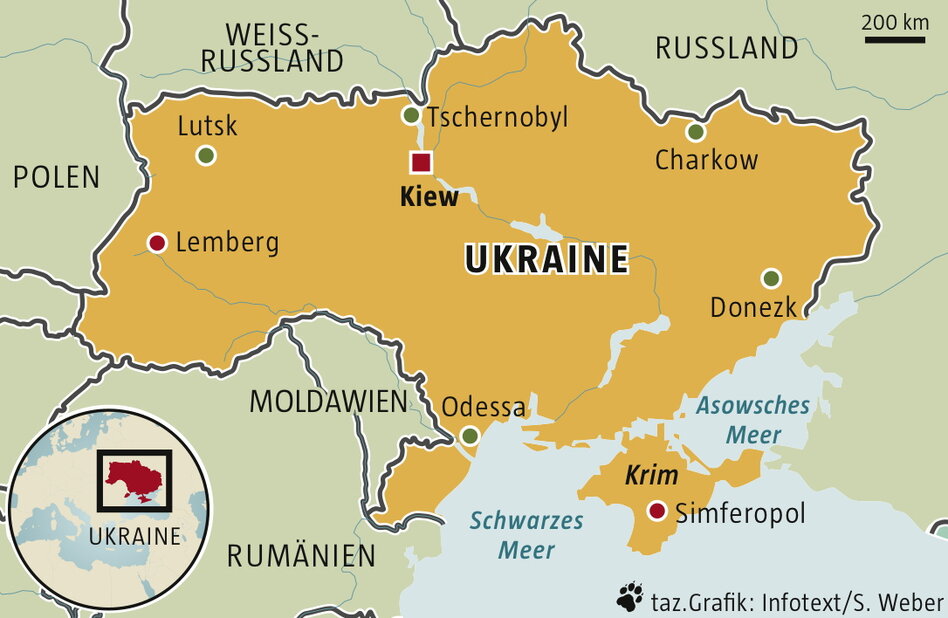 Im Süden der Ukraine: Zurück unter Moskaus Obhut - taz.de