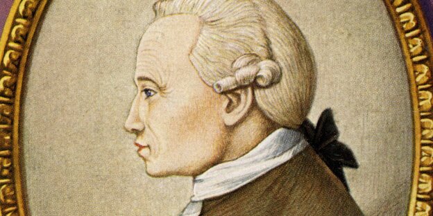 Ein Bild von Immanuel Kant