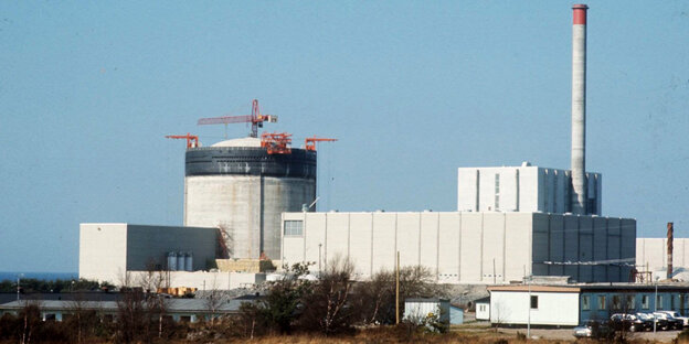 Das Atomkraftwerk Ringhals in Schweden, Foto von 1994 Das Atomkraftwerk Ringhals in Schweden, Foto von 1994