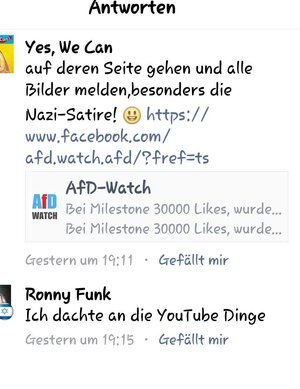 Der Boykottaufruf rechter User Der Boykottaufruf rechter User