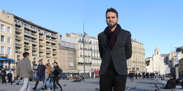 Ein Porträtfoto des schwulen Imams Ludovic-Mohamed Zahed Ein Porträtfoto des schwulen Imams Ludovic-Mohamed Zahed