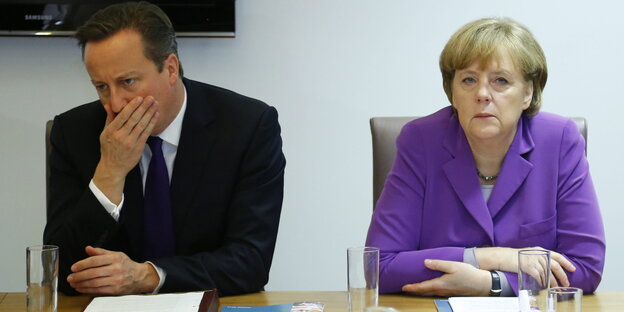 Cameron und Merkel