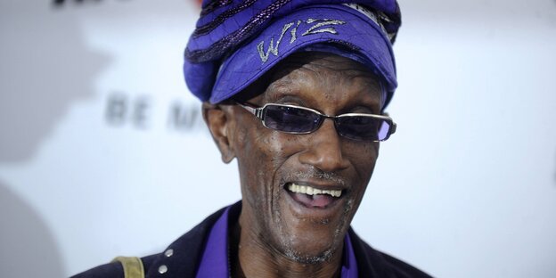 Porträtfoto des Funkmusikers Bernie Worrell Porträtfoto des Funkmusikers Bernie Worrell