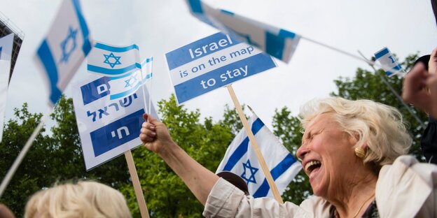 Pro-Israelische Demo Pro-Israelische Demo