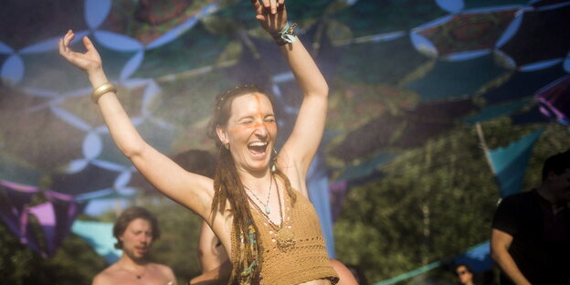 besucher auf dem Festival Lollapalooza