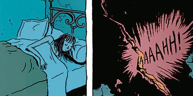 Ein Auszug aus dem besprochenen Comic Ein Auszug aus dem besprochenen Comic