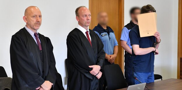 Der Angeklage Silvio S. Der Angeklage Silvio S.
