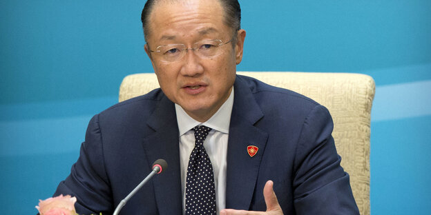 Weltbankpräsident Jim Yong Kim Weltbankpräsident Jim Yong Kim