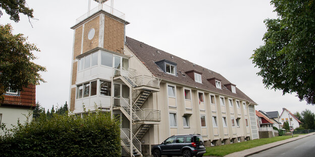 Die Flüchtlingsunterkunft in Brome Die Flüchtlingsunterkunft in Brome