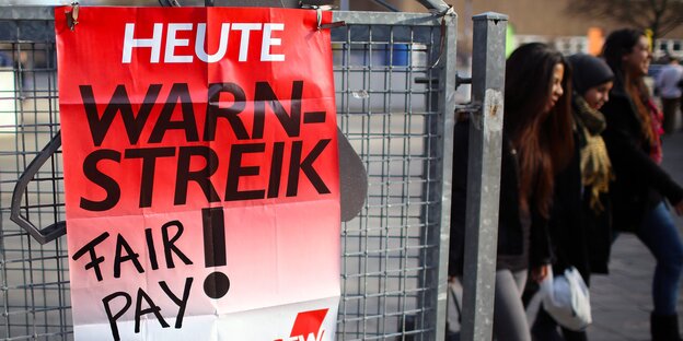 Streik an Berliner Schule Streik an Berliner Schule