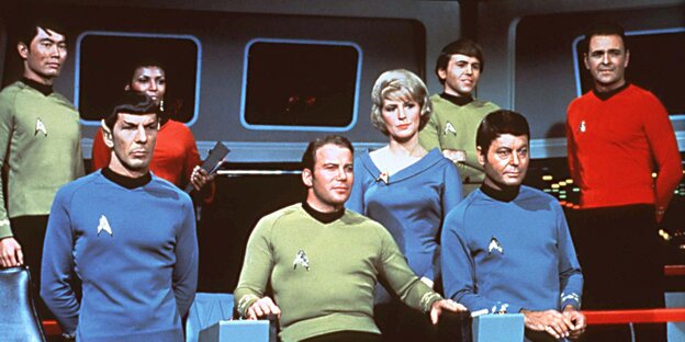 Die Besatzung aus der TV-Serie Star Trek Die Besatzung aus der TV-Serie Star Trek