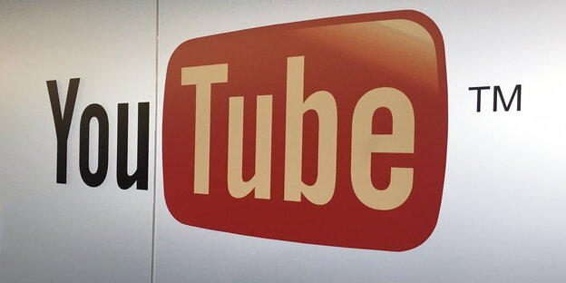 Das Logo der Videoplattform YouTube ist zu sehen Das Logo der Videoplattform YouTube ist zu sehen