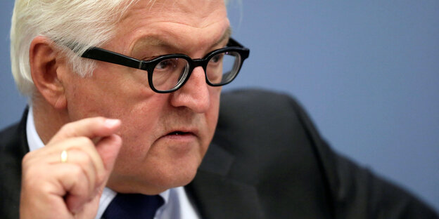 Ein Mann, Frank-Walter Steinmeier