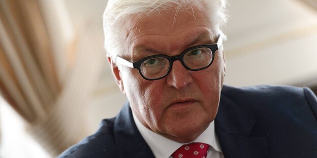 Porträt Frank-Walter Steinmeiner Porträt Frank-Walter Steinmeiner