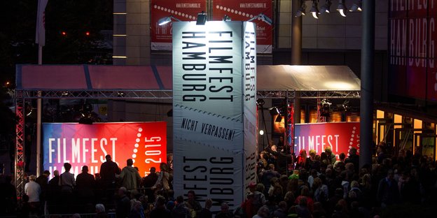 Einlass beim Hamburger Filmfest Einlass beim Hamburger Filmfest