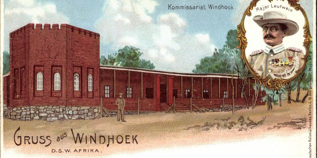 Postkarte aus der Deutschen Kolonie Deutsch-Südwestafrika Postkarte aus der Deutschen Kolonie Deutsch-Südwestafrika