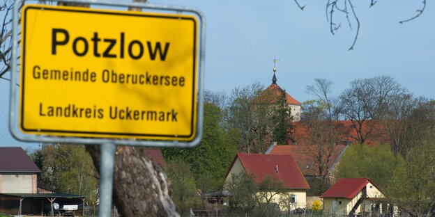 Brandenburger Ortschild Brandenburger Ortschild