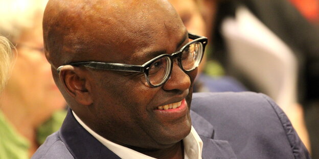 Achille Mbembe im Porträt Achille Mbembe im Porträt