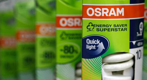 Glühbirnen des Herstellers Osram Glühbirnen des Herstellers Osram