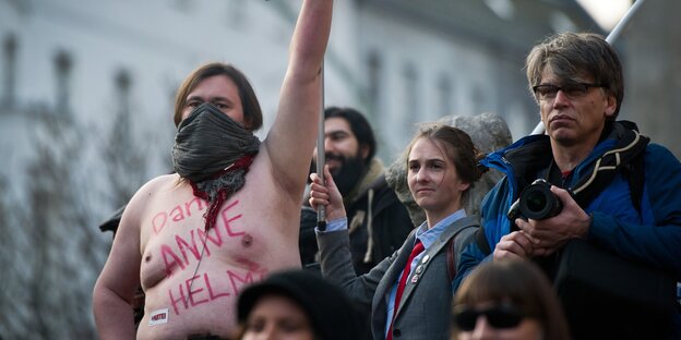 Protest gegen Nazis Protest gegen Nazis