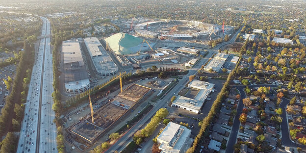 Silicon Valley von oben Silicon Valley von oben