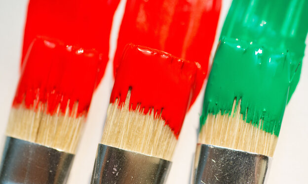 Drei Farben rot rot grün Drei Farben rot rot grün