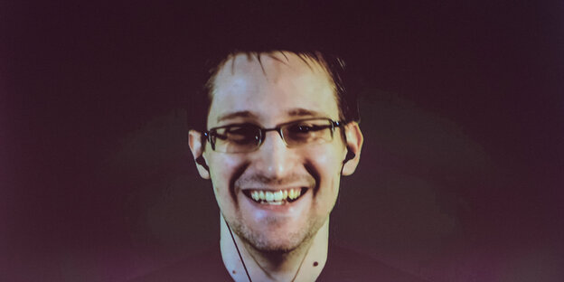Das Gesicht von Edward Snowden Das Gesicht von Edward Snowden