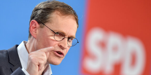Der regierende Bürgermeister von Berlin: Michael Müller Der regierende Bürgermeister von Berlin: Michael Müller