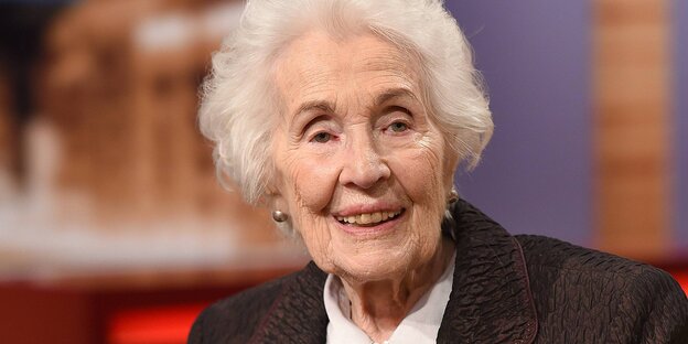 Porträt Hildegard Hamm-Brücher Porträt Hildegard Hamm-Brücher