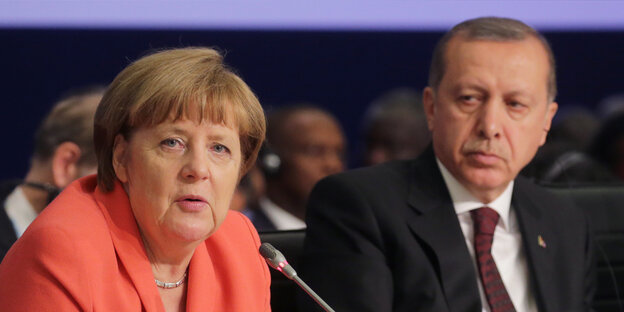 Merkel und Erdogan Merkel und Erdogan