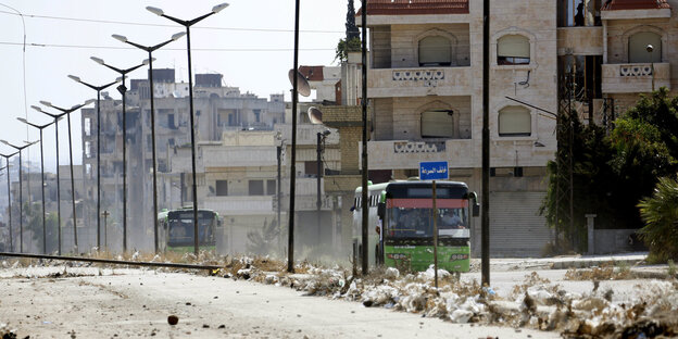 Busse in Aleppo Busse in Aleppo