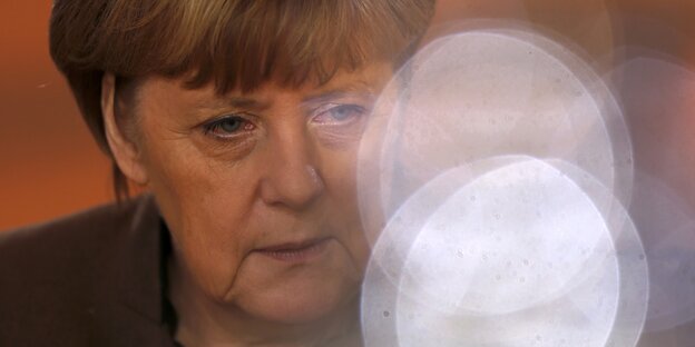 Porträt Merkel Porträt Merkel