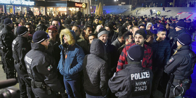 Polizeieinsatz in Köln Polizeieinsatz in Köln