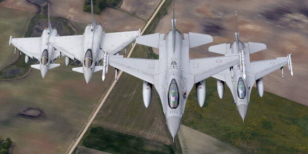 Eurofighter im Einsatz Eurofighter im Einsatz