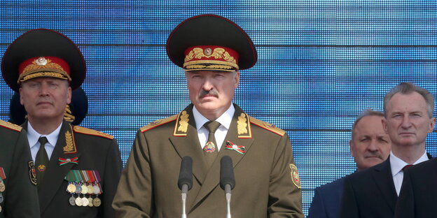 Weißrusslands Präsident Alexander Lukaschenko Weißrusslands Präsident Alexander Lukaschenko