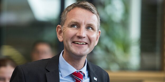Björn Höcke lacht Björn Höcke lacht