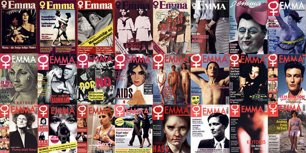 14 Emma-Titelseiten von 19XX bis 20XX 14 Emma-Titelseiten von 19XX bis 20XX