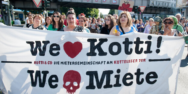 Protest von Kotti & Co Protest von Kotti & Co