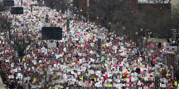 Women's March in Washington am 21. Januar 2017 Women's March in Washington am 21. Januar 2017