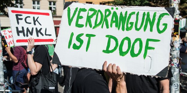 Protest gegen Verdrängung in Kreuzberg Protest gegen Verdrängung in Kreuzberg
