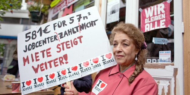 Protest gegen Verdrängung Protest gegen Verdrängung