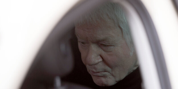 Anton Schlecker in einem Auto Anton Schlecker in einem Auto