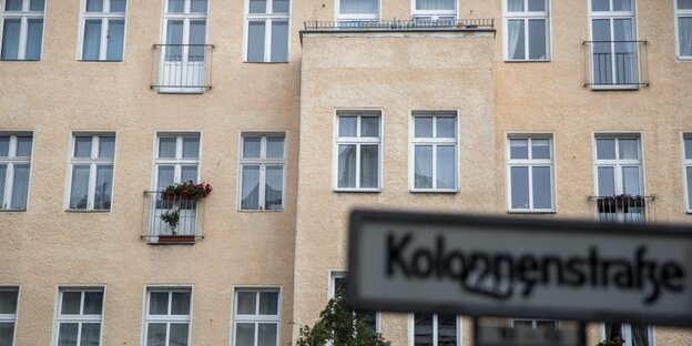 Kolonnenstraße in Schöneberg Kolonnenstraße in Schöneberg